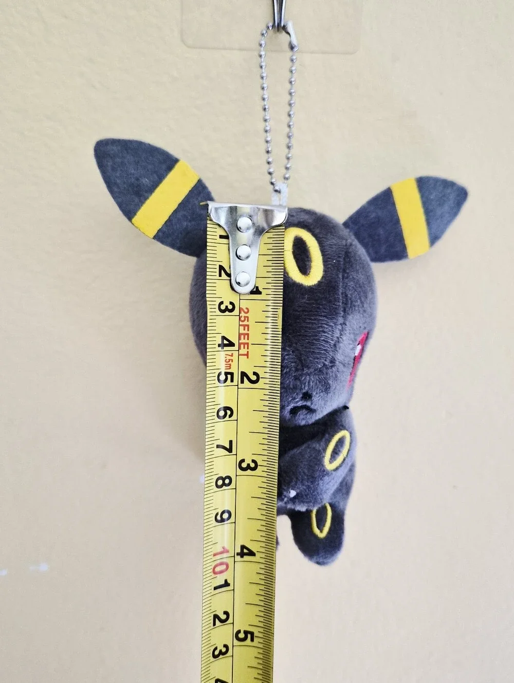 Pokémon Umbreon Bag Clip-On Keychain Soft Plush Stuffed Animal Plushies Toy